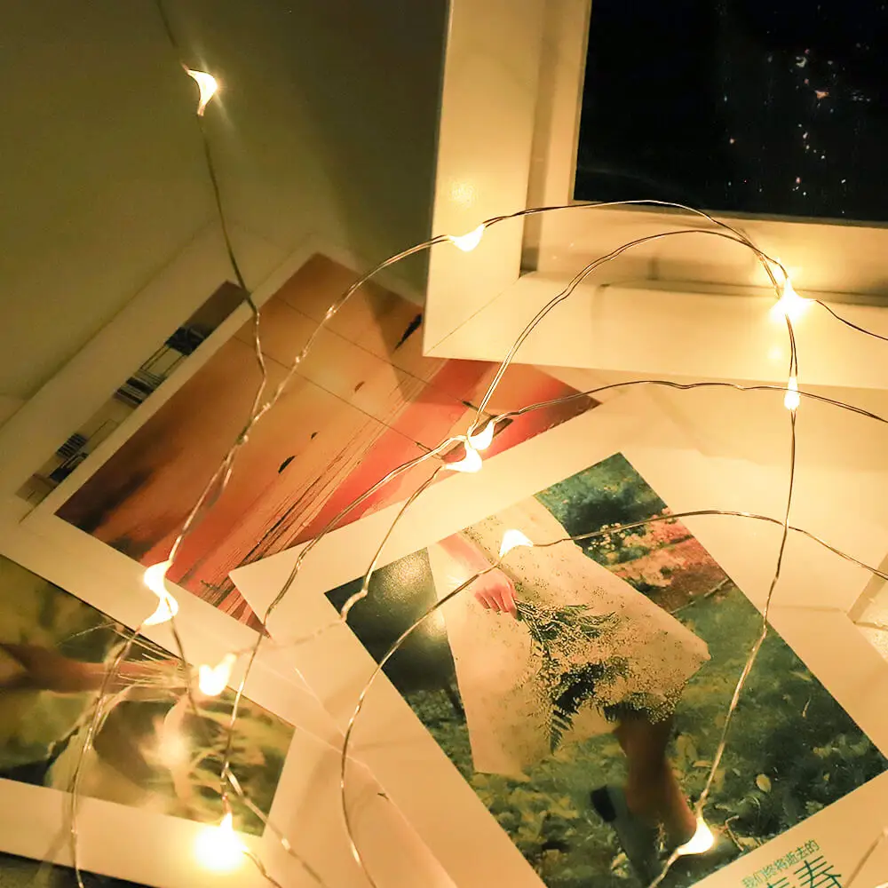 СВЕТОДИОДНАЯ Гирлянда GFLAI с дистанционным управлением LED занавеска для дома