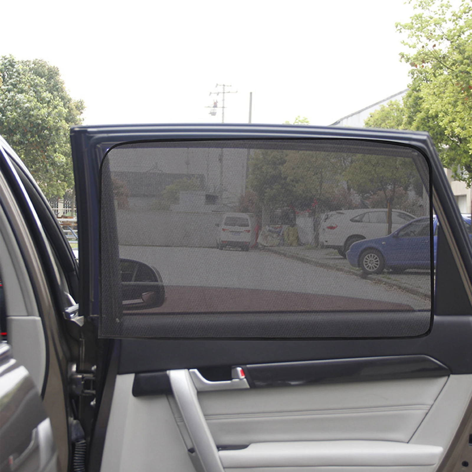 

Магнитный автомобильный солнцезащитный козырек, автомобильная занавеска с УФ-защитой, солнцезащитный козырек для боковых окон, летняя Защитная пленка для окон