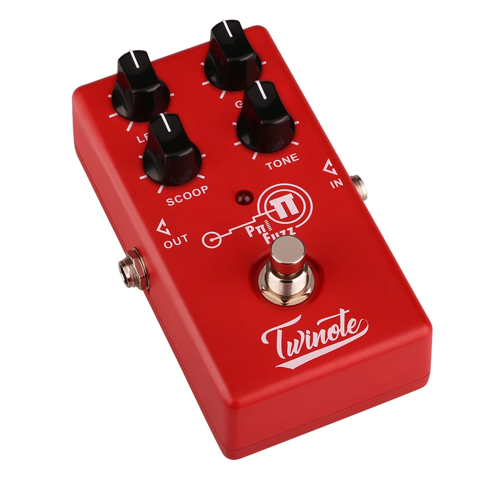 Twinote аналоговые современные FUZZ Effects педали с высоким коэффициентом усиления