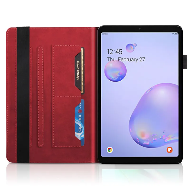 Флип-чехол для Samsung Galaxy Tab A 8 4 2020 дюйма T307 искусственная кожа 3D дерево чехол |