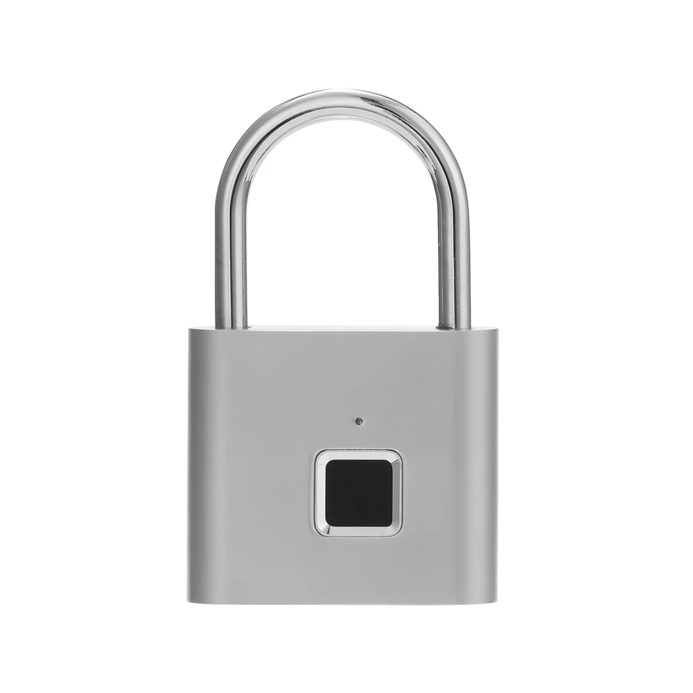 Умная безопасность без ключа USB Перезаряжаемый биометрический дверной замок Умный Замок быстрая разблокировка цинковый сплав металлический саморазвивающийся чип