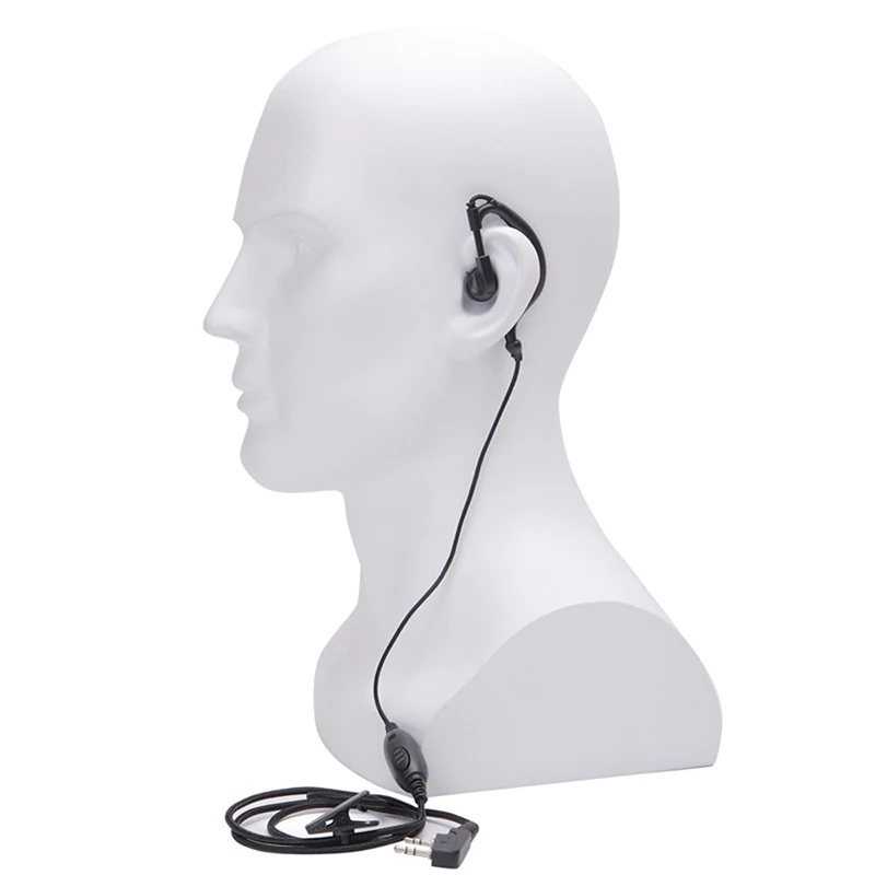 Двухсторонний наушник для любительского радио Kenwood Baofeng BF-888S UV5R гарнитура рации