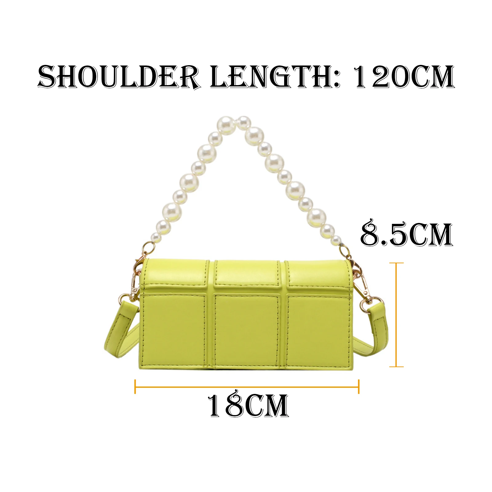 

2021 Summer Women Shoulder Pearl Beading Plaid Solid Small Bag Cute Box Fashion Vintage Korean Style Female Handbag WB4100