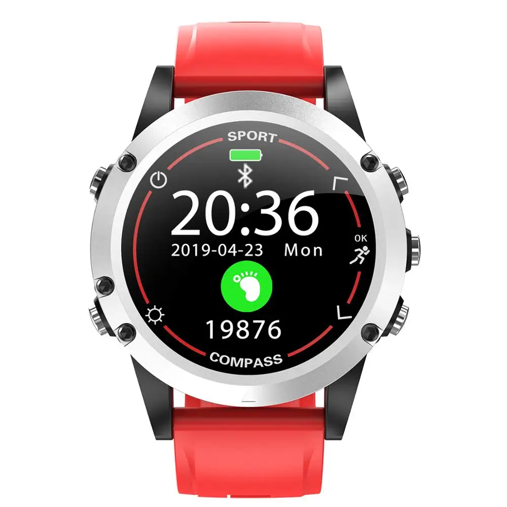 X5 Смарт часы IP68 Водонепроницаемый Bluetooth 5 0 мониторинг сердечного ритма