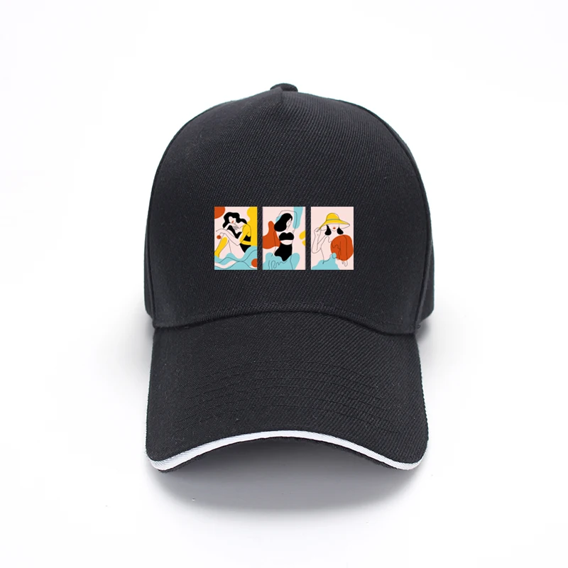 

Outdoor Ballet Girl Paintings Baseball Cap Fisherman Hat Duck Hat Print Sun Hat Sport Bucket Hats Summer Panama Men Women Caps