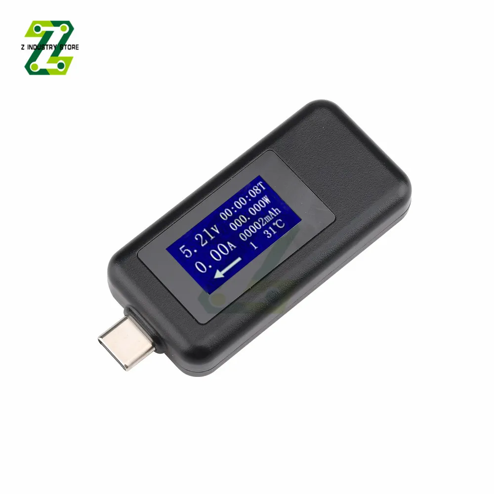 

Multi-function USB Tester Type-c Charger Detector Digital Voltmeter Ammeter Voltage Meters Mobile Battery Detector