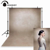 allenjoy vinyl cloth photography backdrop old master light brown grunge pure color background photo studio photobooth photophone