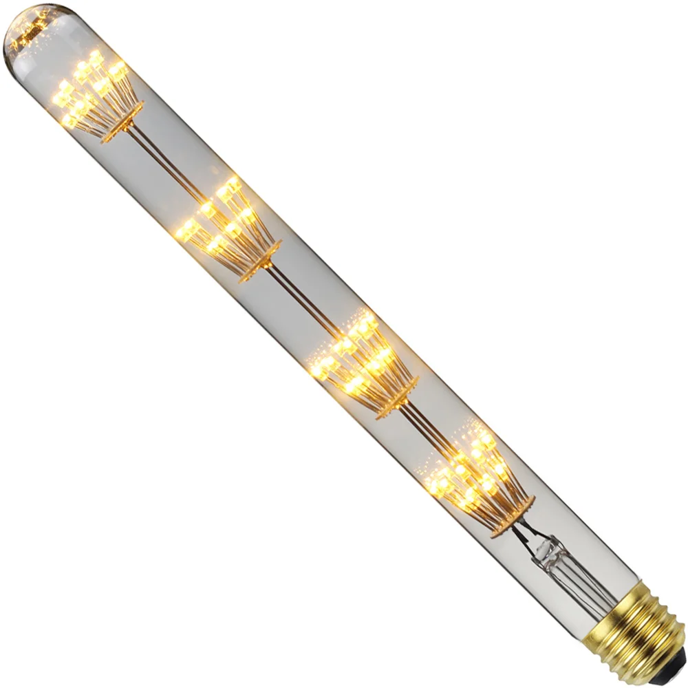 

TIANFAN Led Bulbs Vintage Style Edison Bulb Test Tube 300mm 3W Starry Firework AC85-265v E27 RGB Decorative Light Bulbs