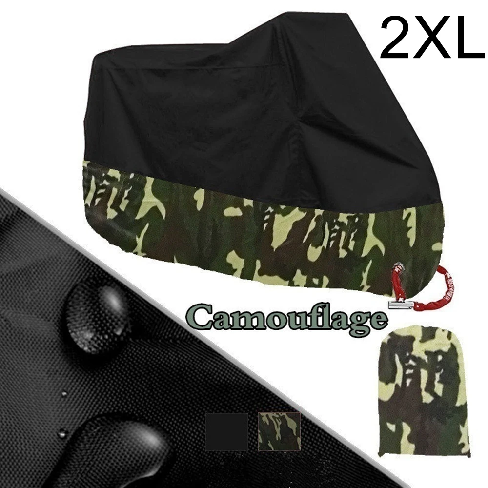 

Lightweight Camouflage Fashion Autocycle Cover Motorbike Protector UV Protector Windproof Protection M-3XL Motorcycle Cover