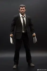 В наличии ELEVEN TOYS 1/6 Росомаха Логан Хью Джекман черный костюм Набор Новый в