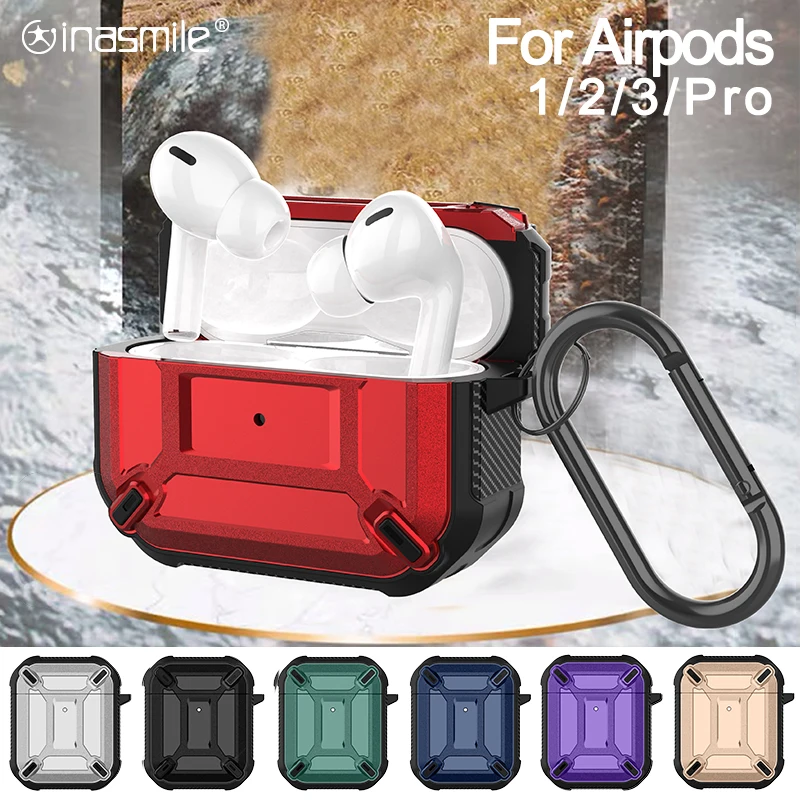 Защитный чехол для Air pods pro из ТПУ с защитой от падения Apple AirPods 3 2 аксессуары