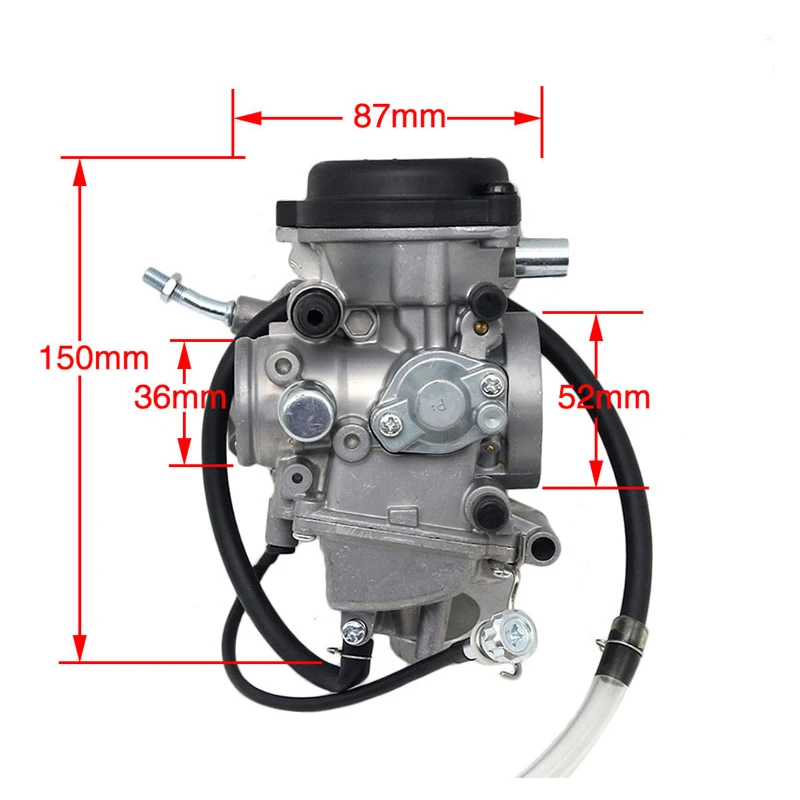 Мотоциклетный карбюратор ALconstar 33 мм PD33J ATV ДВИГАТЕЛЬ Carb KFX400 для Yamaha Kawasaki KODIAK 450 YFM350
