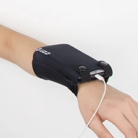 outdoor sports wrist bag elastic fit mini cartoon arm 7 inch mobile phone yoga card key handbag