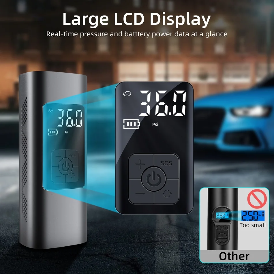 Vtopek воздушный насос надувной велосипедный беспроводной компрессор для