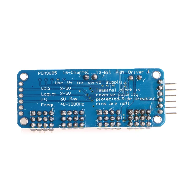 16 канальный 12 битный PWM серводвигатель PCA9685 модуль I2C робот|Драйвер двигателя| |
