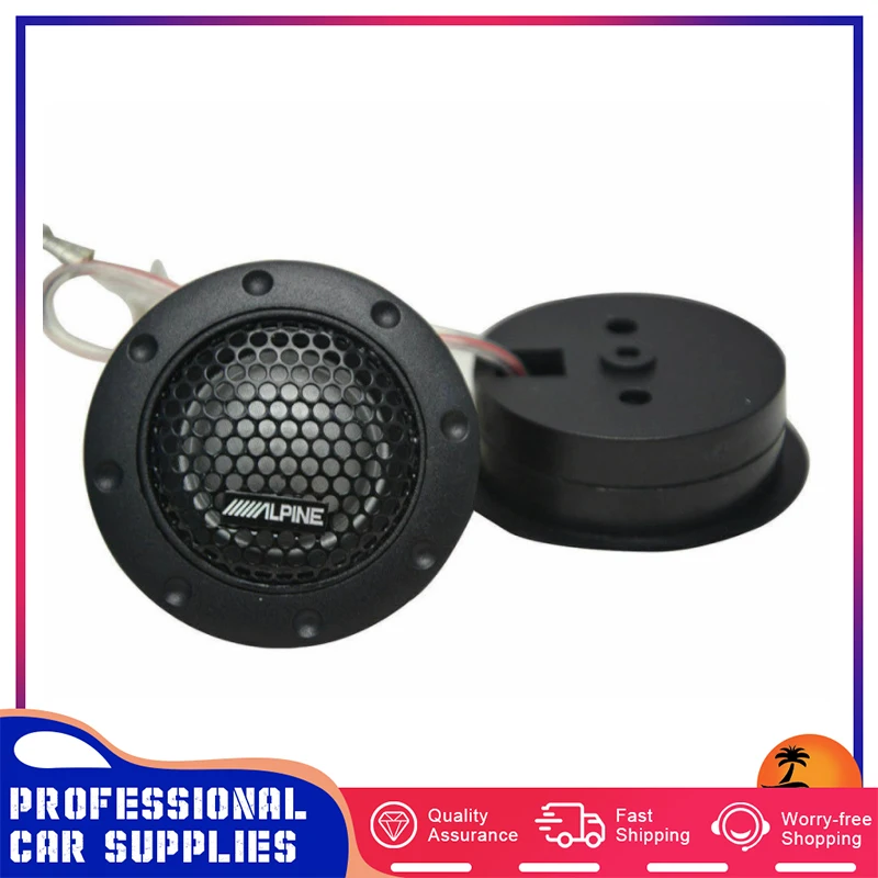 

1 Set DDT-S30 Tweeter Car Modified Car Audio 12V 180W 90 Decibels Compact High Sensitivity CD Pushable Car Audio