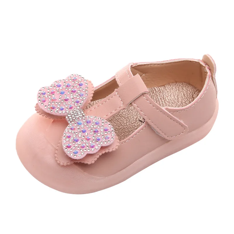 

Girls Flats New Fashion Children's Shoes Summer Little Girl Sandals Girls Princess Non-slip Soft Sole Girls Butterfly Knot Shoes
