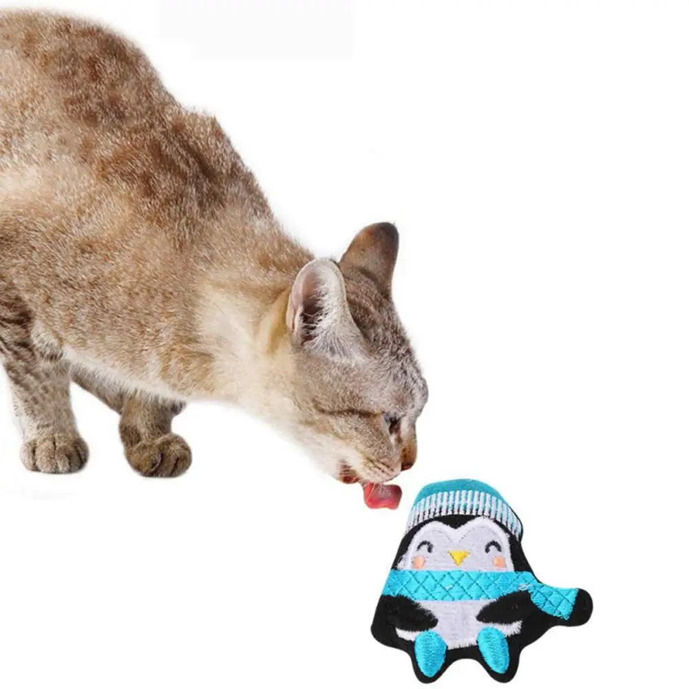 Горячая продажа прочная Рождественская елка Снеговик Пингвин Pet Cat Мягкая