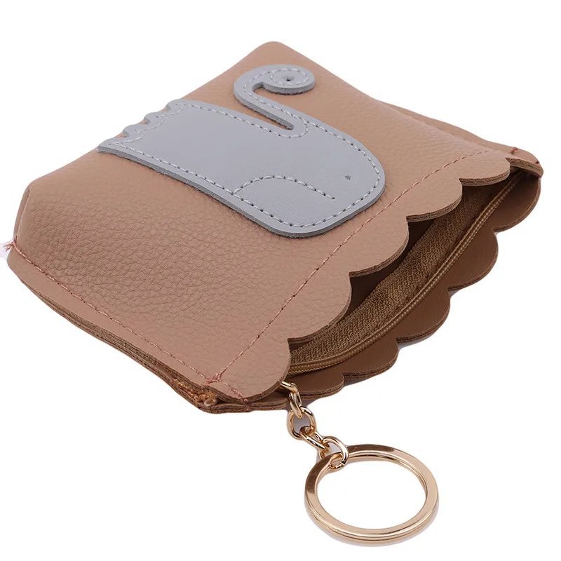 Хит продаж Кошелек С Рисунком Слона маленький кошелек для мелочи популярный из