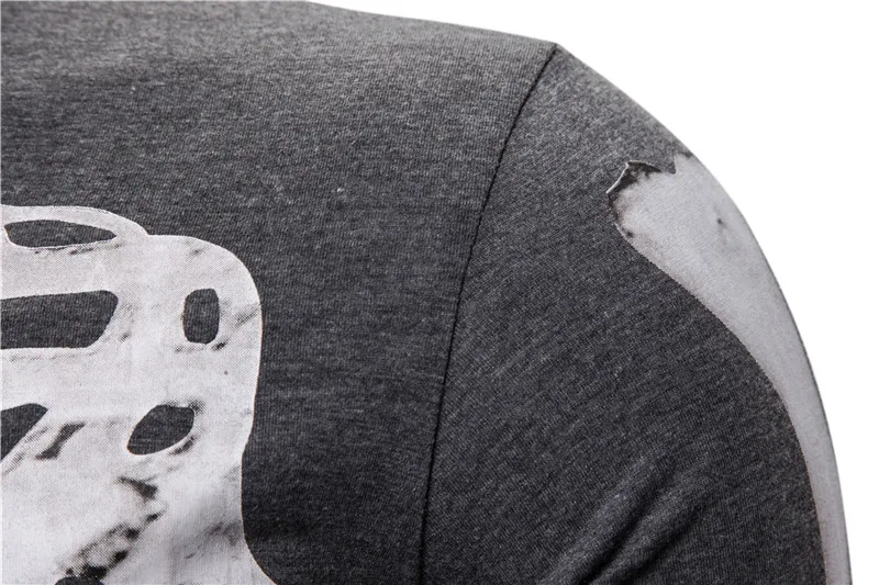 

Skull Mask Hoodies Sweatshirt Fake Two Pieces Men Punk Jogging Homme Pullover Elastic Streetwear Hoodie Japan Ninja Suit