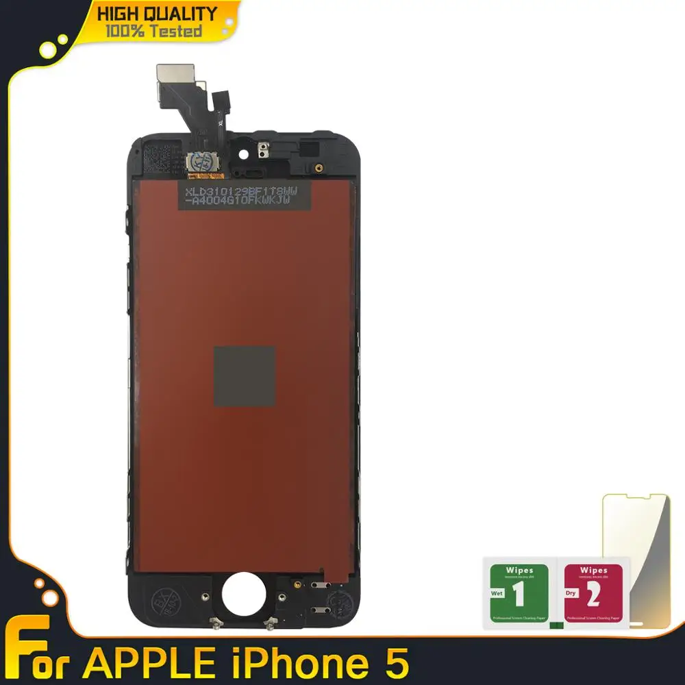 Высококачественный ЖК дисплей для Apple iPhone 5 5G сенсорный экран дигитайзер в сборе