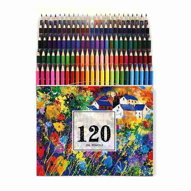 

48/72/120/160 Colors Colored Pencils Set for Drawing Sketch Painting Student School Art Gifts SAL99
