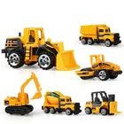 Детский автомобиль, инженерный автомобиль, набор мини-строительных моделей грузовиков, детский вилочный погрузчик, игрушечные автомобили, детская имитация инженерной машины, игрушечный подарок