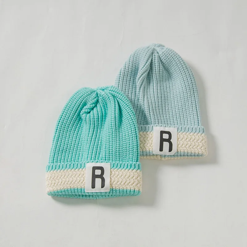 Зимняя шапка для маленьких девочек и мальчиков мягкая теплая детская Шапка-бини