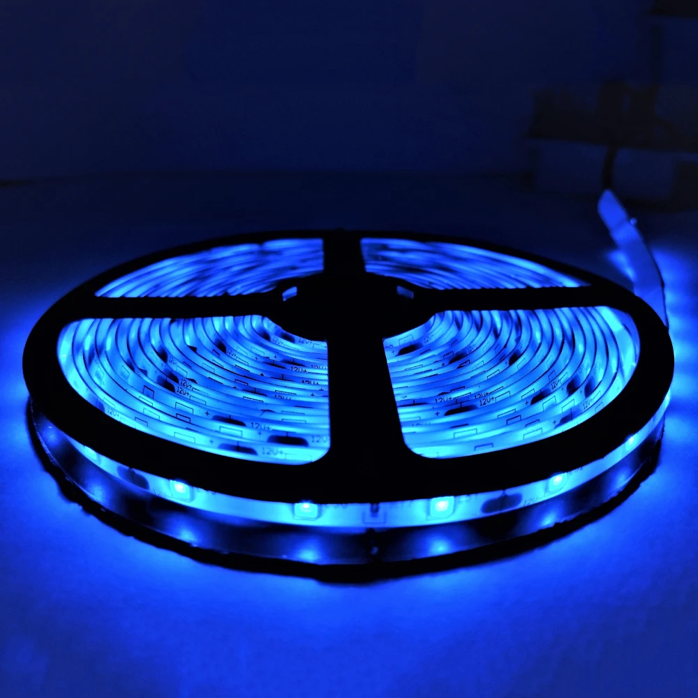 DC 12 V Светодиодный свет ленты 2835 цветная (RGB) 1 м 2 3 и формирующая листы для кровли 4 60
