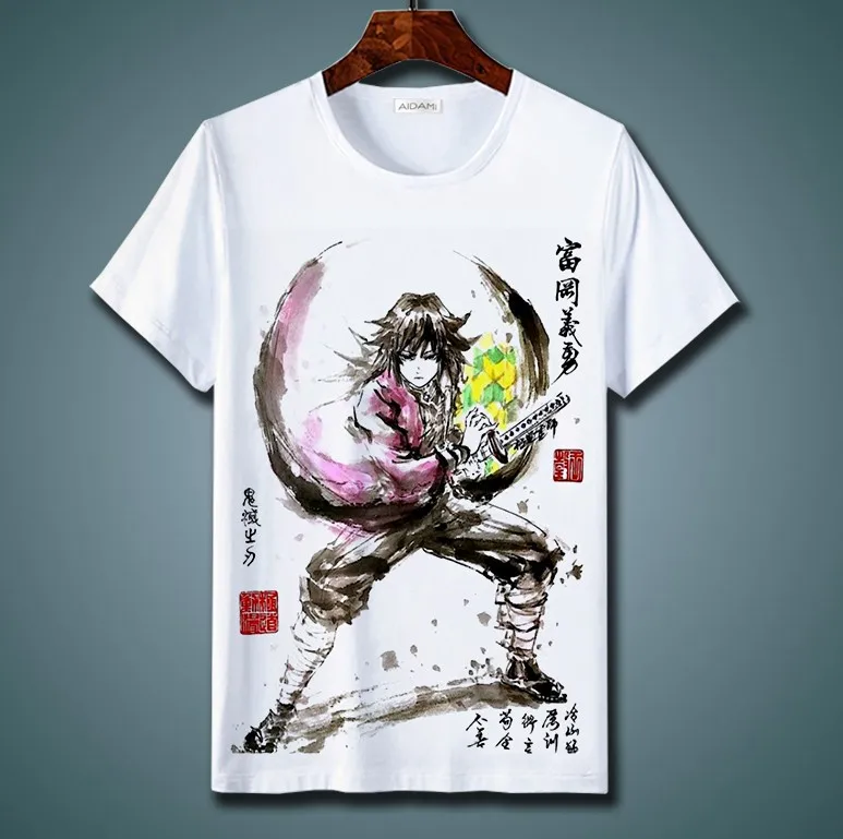 

Demon Slayer Printed T Shirt Ulzzang Tees Fashion Japanese Anime T Shirt Men women Tshirt