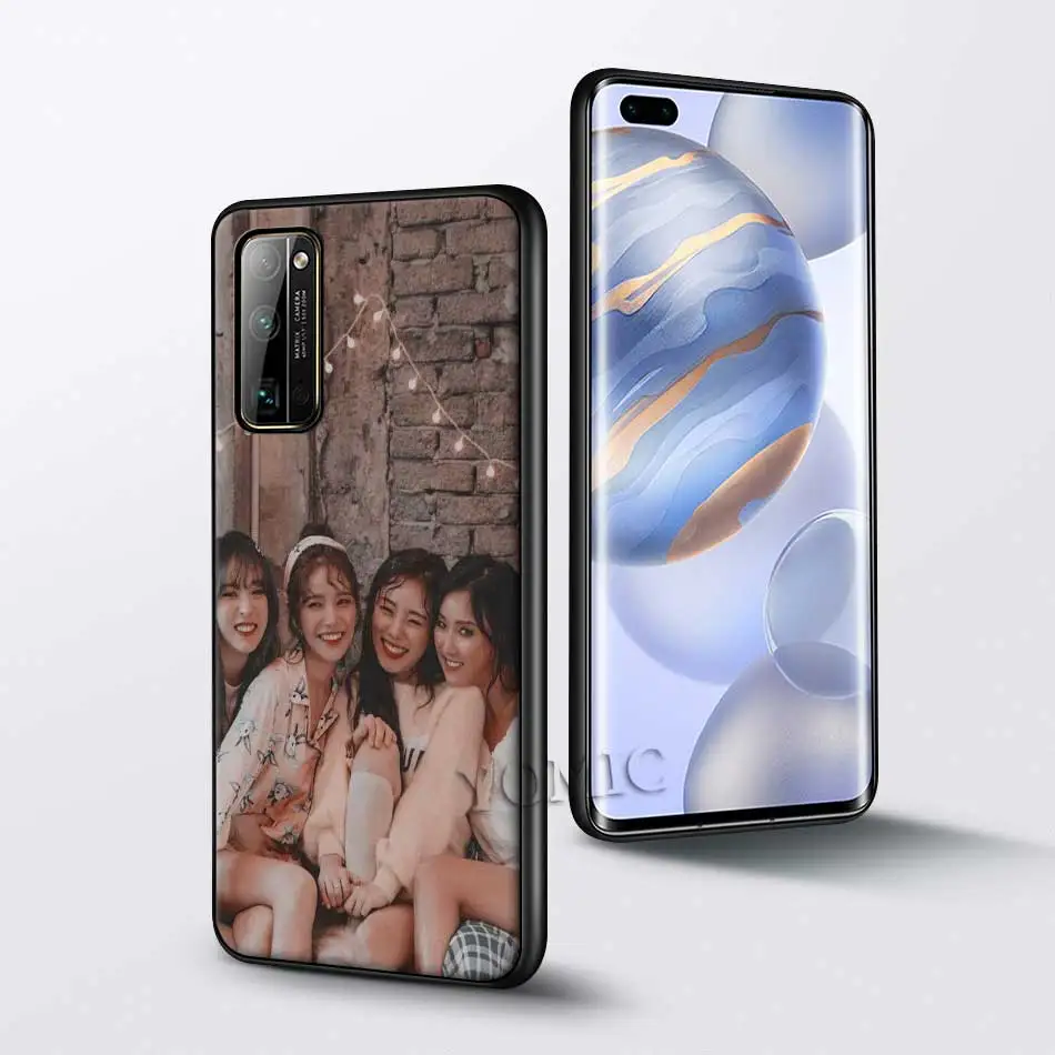 

Soft Case For Huawei Honor 20 Pro 9C 9S 10X Max 8X 30 Play 9A Y6 Y9 Prime 2019 Mate 20 Lite Black Cover Kpop Music Mamamoo