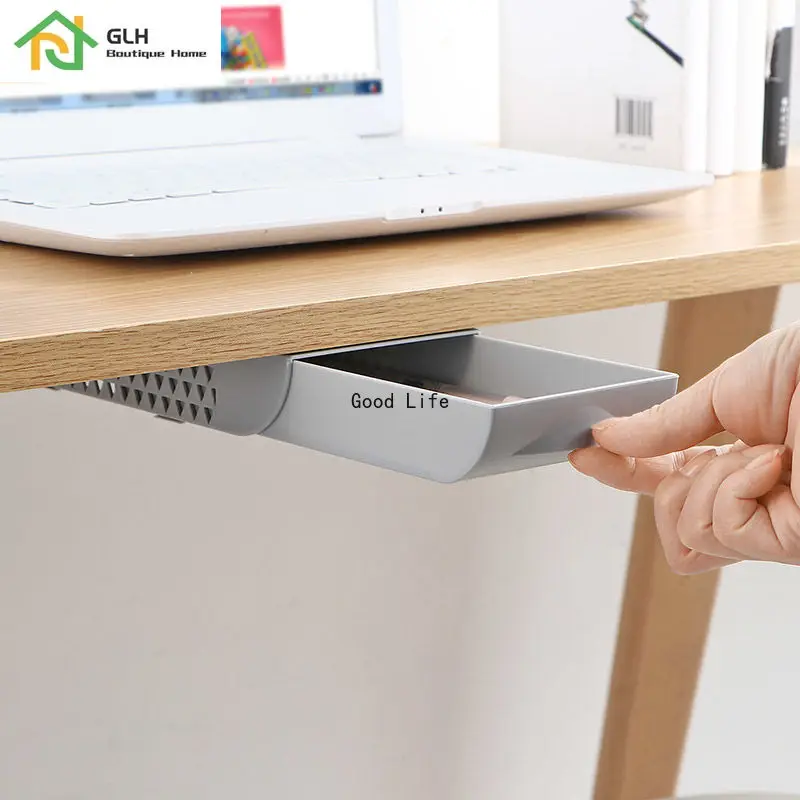 Штабелируемый скрытый офисный ящик-органайзер до настольная подставка для ручек