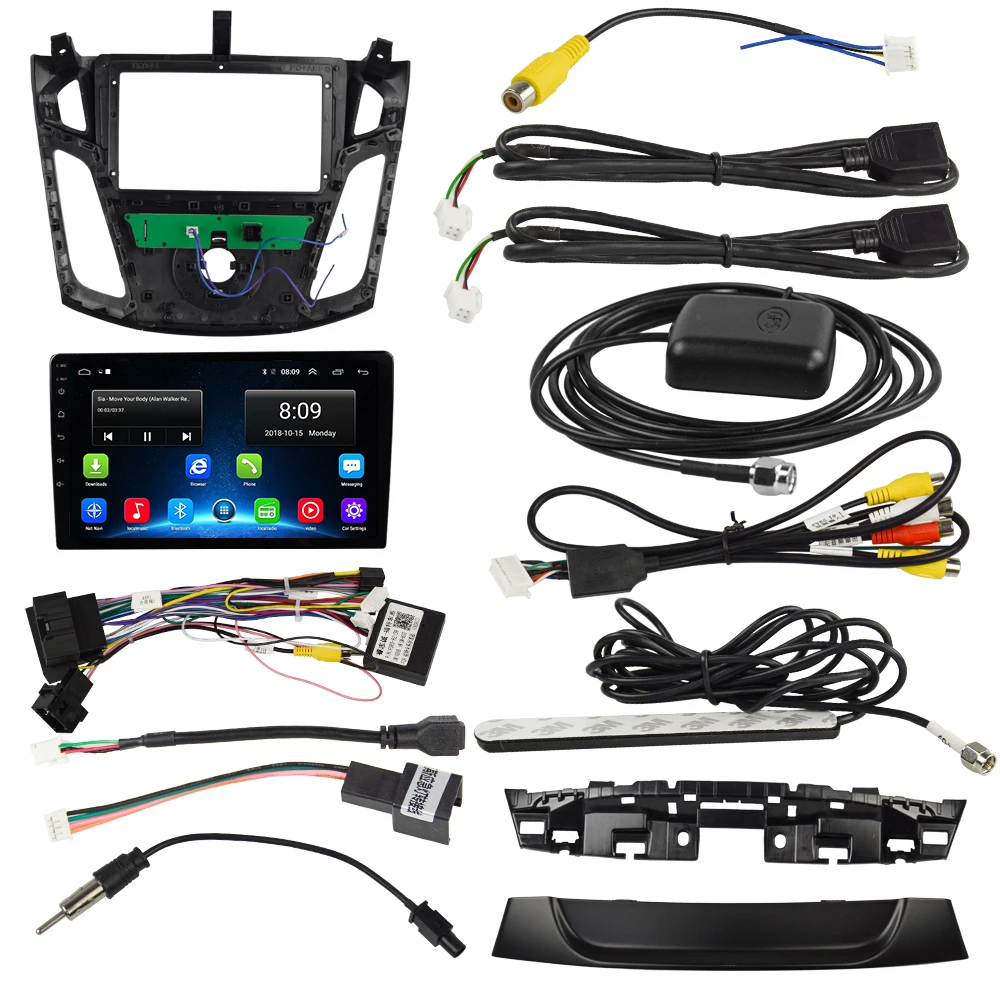 2.5D 9 ''IPS автомобильное радио Android 8 1 авто стерео Мультимедиа для Ford S Max 2007 2008 GPS