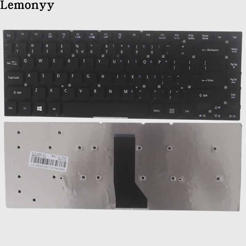 США keybaord для acer Aspire 3830 3830T 3830G 3830TG 4830 4830G 4830T 4830TG 4755 4755G V3-471 Клавиатура ноутбука США черный