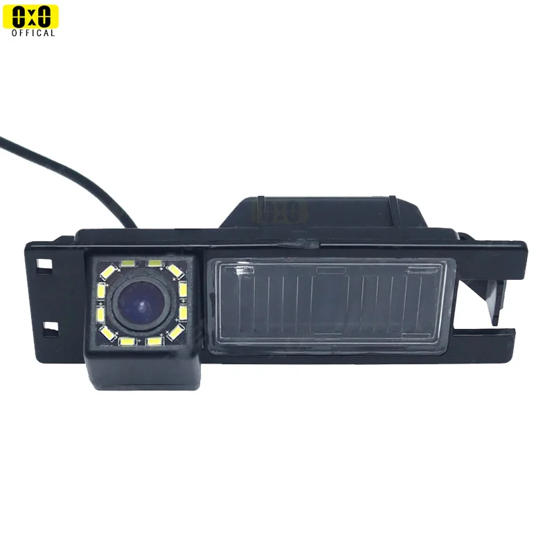 

NVNUVU For Opel Astra H J Corsa Meriva Vectra Zafira Insignia FIAT Grande Buick Regal Car CCD night 4LED Backup Rear View Camera