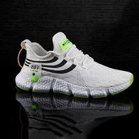 2021 new mens running shoes light sneakers summer breathable mesh elastic outdoor sports fashion casual shoes jogging shoes