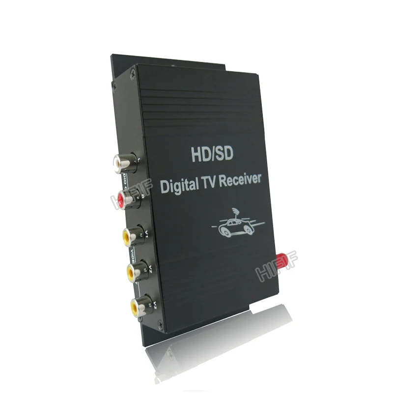 Mobile Car ISDB-T Digital TV BOX External Receiver /Tuner For South American ONE SEG Free shipping |