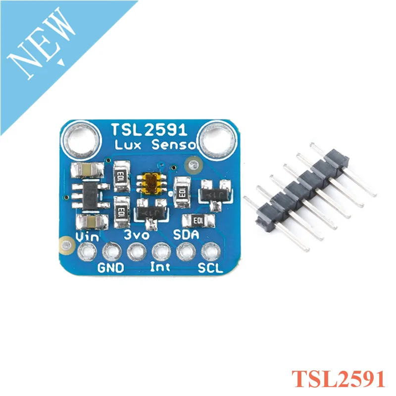 TSL2591 цифровой светильник оптический Сенсор модуль IIC I2C 3 V 5V высоким динамическим