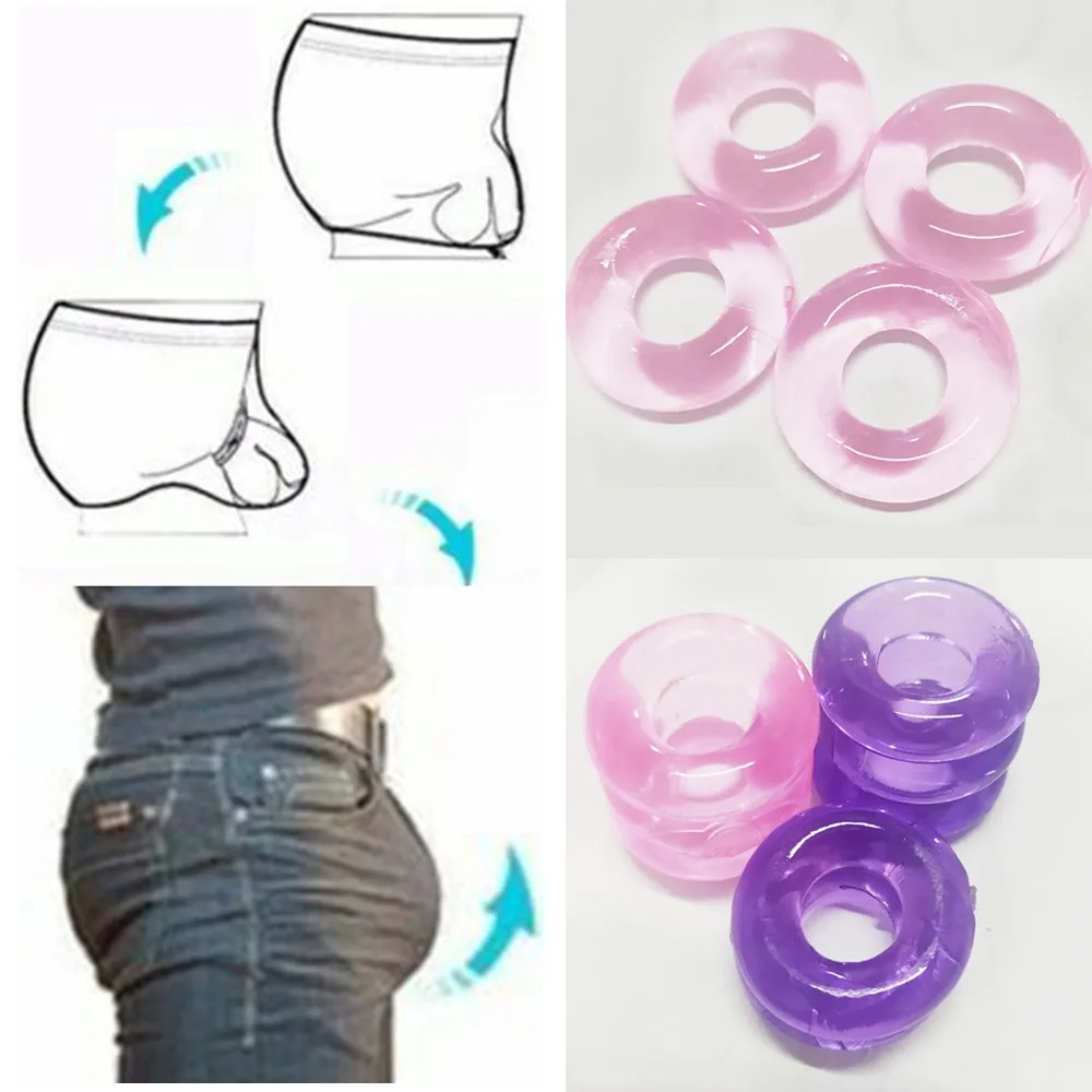 Мужские пикантные прозрачные высокоэластичные мягкие стринги C-образные кольца