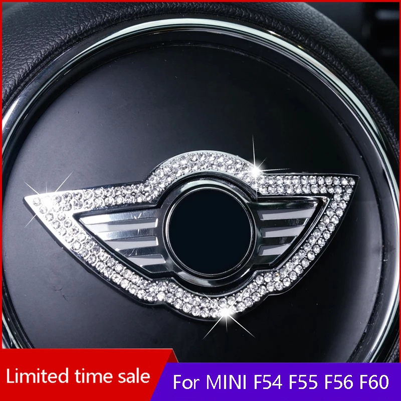 Автомобильный стикер для украшения рулевого колеса аксессуары интерьера MINI Cooper
