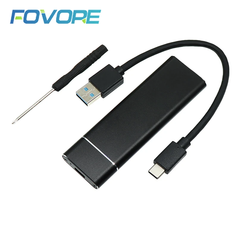 Бокс адаптер для жесткого диска M.2 USB 3,1 Type C SSD, карта m2 к usb USB3.1 Type C, внешний корпус чехол для 2230 2242 2260 2280
