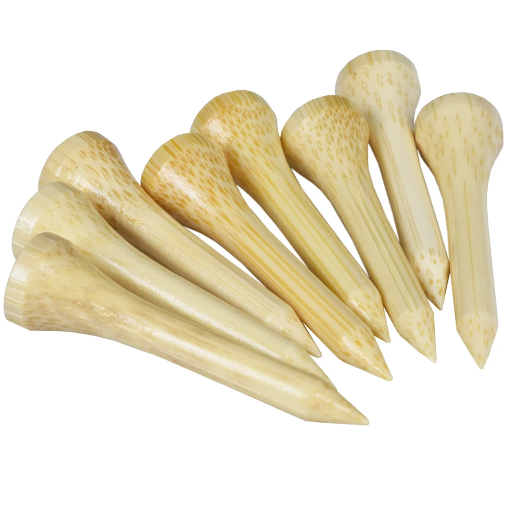 100 шт./упак. высококачественные гольфы бамбуковые тройники держатель для мячей