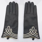 Женские зимние перчатки GOURS, черные перчатки из натуральной козьей кожи, со скидкой, KCL, 2019