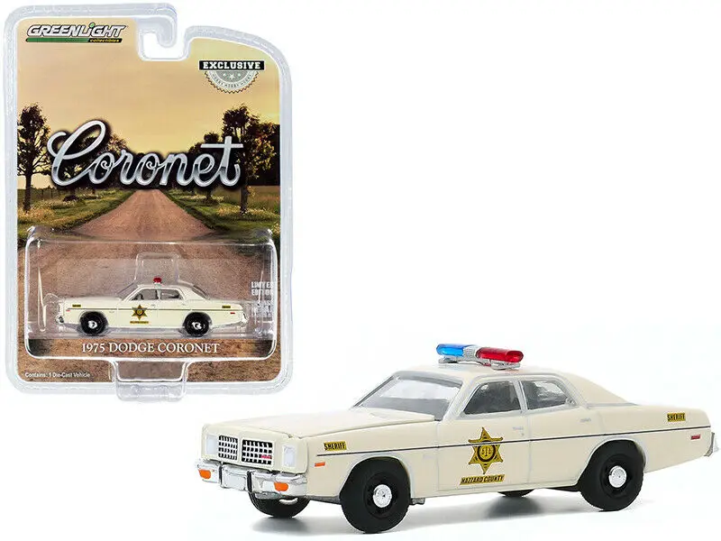 GL 1:64 30187 1975 Dodge Coronet крем бутик сплав автомобиль игрушки для детей Детские Модель