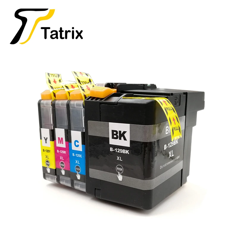 Tatrix LC129XL LC125XL Совместимый картридж LC129 LC125 для струйного принтера Brother MFC-J6520DW MFC-J6720DW