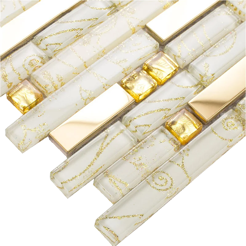 Мозаика из зеркального стекла для гостиной самоклеящаяся фоновая стена