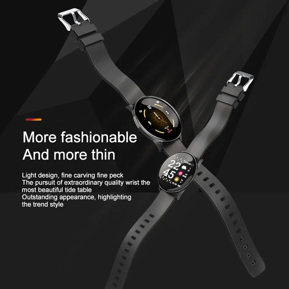 Смарт-часы W8 для Samsung фитнес-трекеры браслеты женские с пульсометром