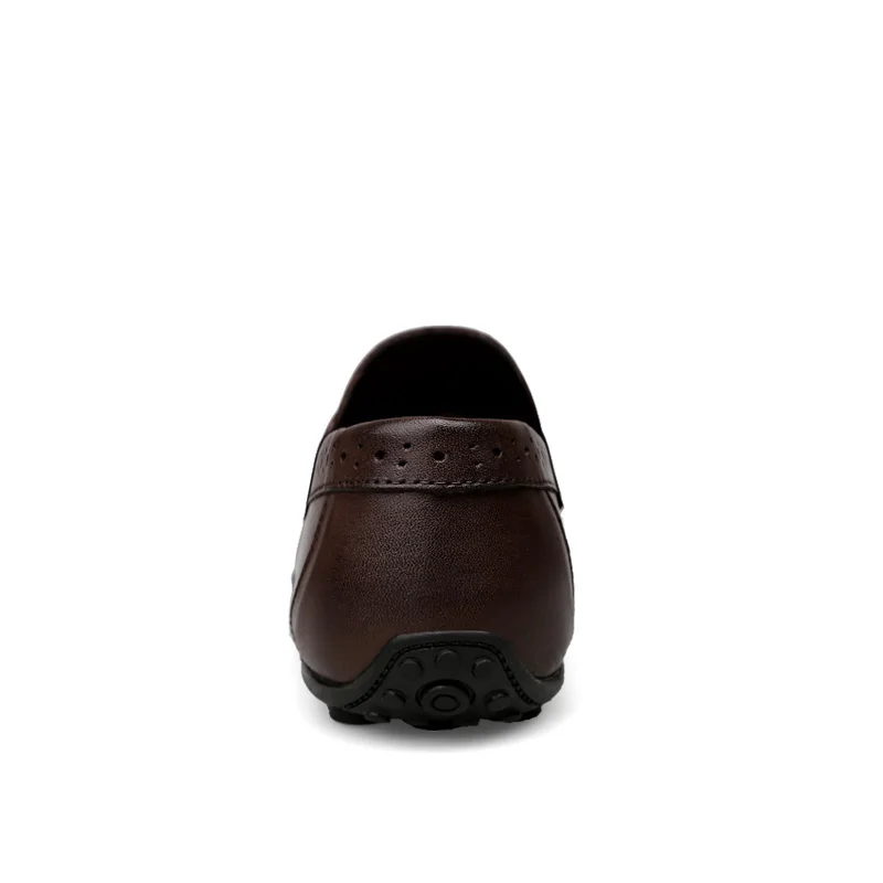Men Loafers Shoes Genuine Leather Casual Sneakers Male Fashion Carved Boat Footwear Soft Dress Party Chaussure Homme | Обувь