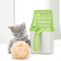 cat litter shovel plastic cat sand cleaning tool for dog kitten durable quick easy scoop sift pet product