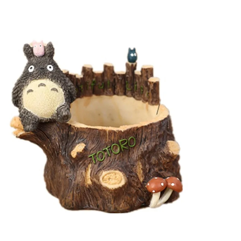 Творческий мультфильм милый Тоторо суккулент горшок растений 2020 новый дом Декор